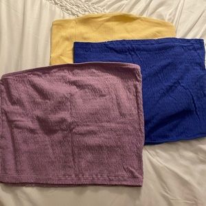 3 American Eagle Tube Tops